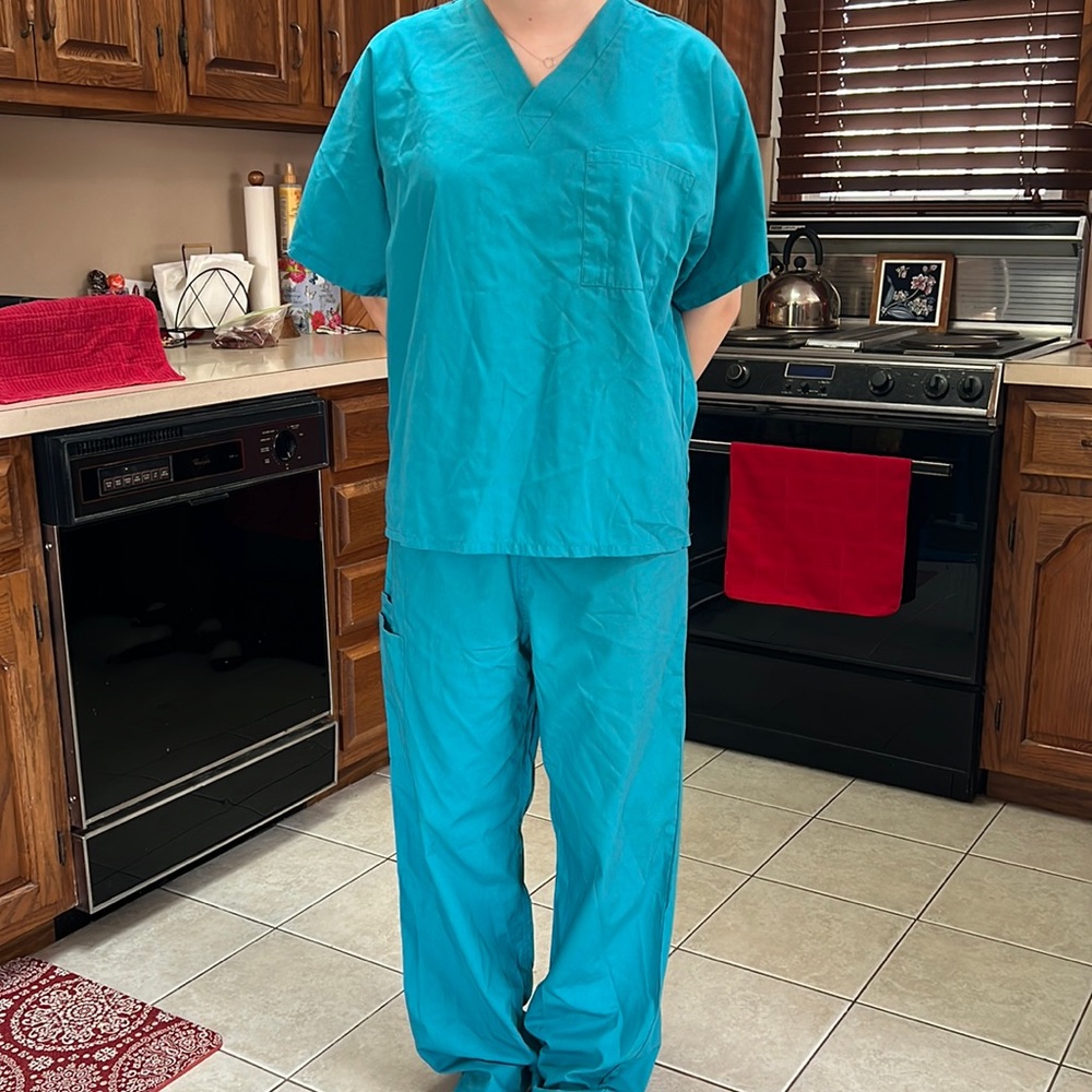 Cherokee Workwear Ladies Scrubs Shirt & Pants S